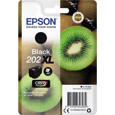 Tintenpa. EPSON 202XL black C13t02g14010