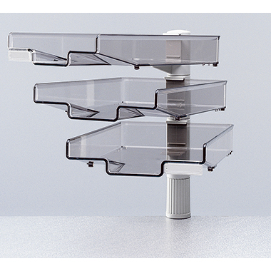 Schwenkflügler Hansa 5033002 lichtgrau 3 Schalen