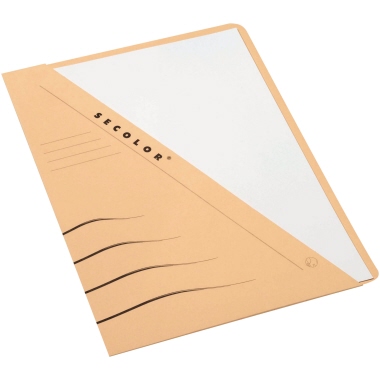 Sichtmappe Secolor 3153304 A4 chamois halb offen