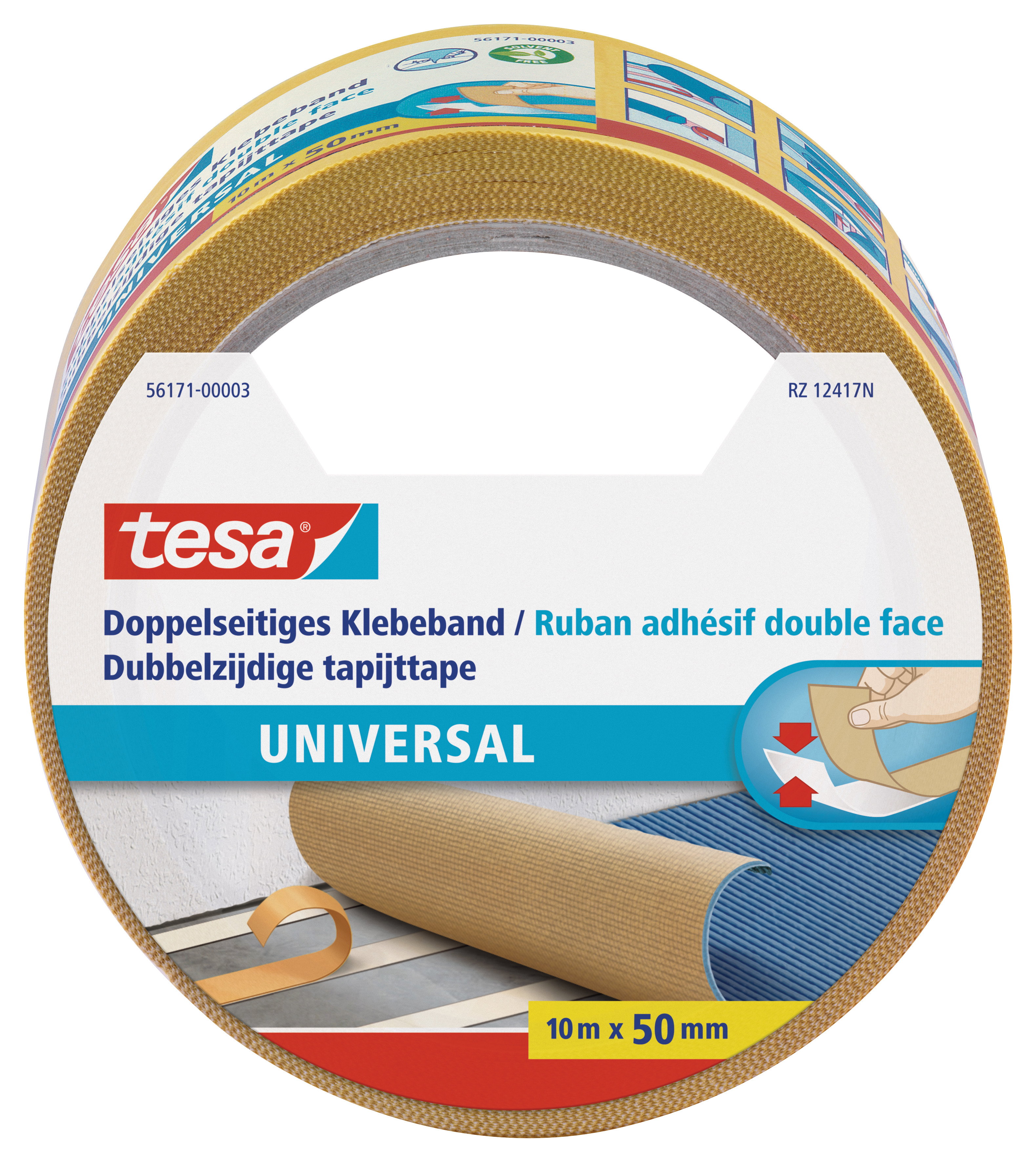 Klebeband Tesa 56171 10mx50mm doppels. Doppelseitig