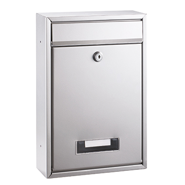 Briefkasten ALCO 8602 32x21,5x8,5cm silber Briefkasten ALCO 8602 32x21,5x8,5cm silber