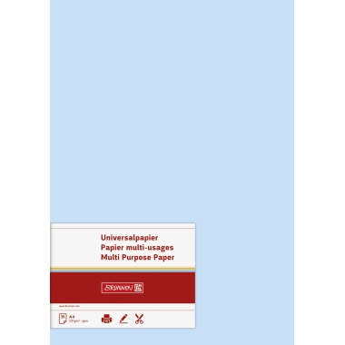 Kopierpapier BRUNNEN 5123532 A4 120g hellblau 35 Blatt