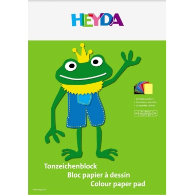 Tonpapierblock A3130g 10Bl 