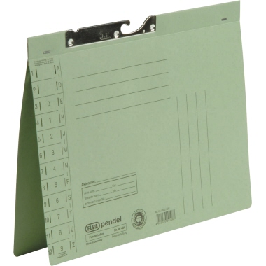 Pendelhefter Elba 100560082 A4 grün Amtsheftung