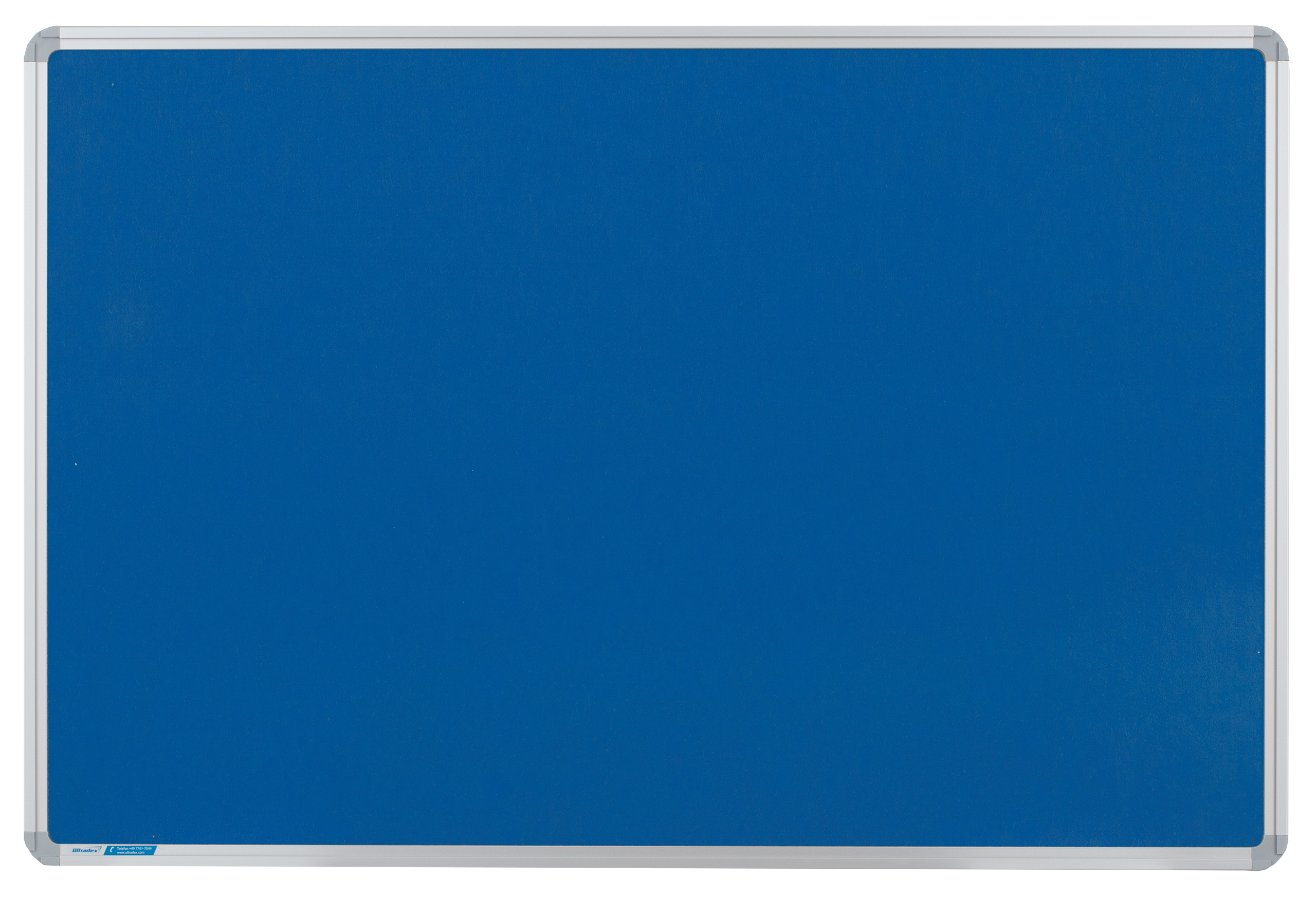 Stellwandtafel Ultradex 7450 200x90cm bl Au, Beidseitig Filz, Pinnbar