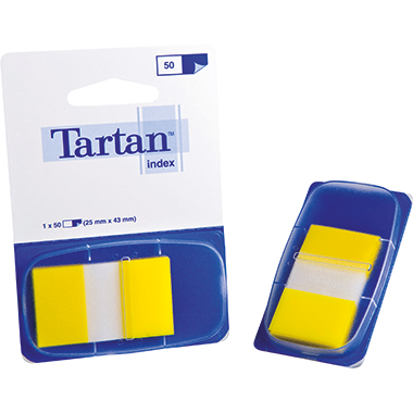 Haftstreifen Tartan Index 6805-5EU gelb 50 Flags