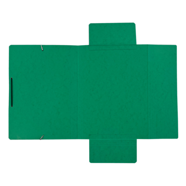 Eckspanner Soe 1474 A4 grün 3klappen Und Gummizug