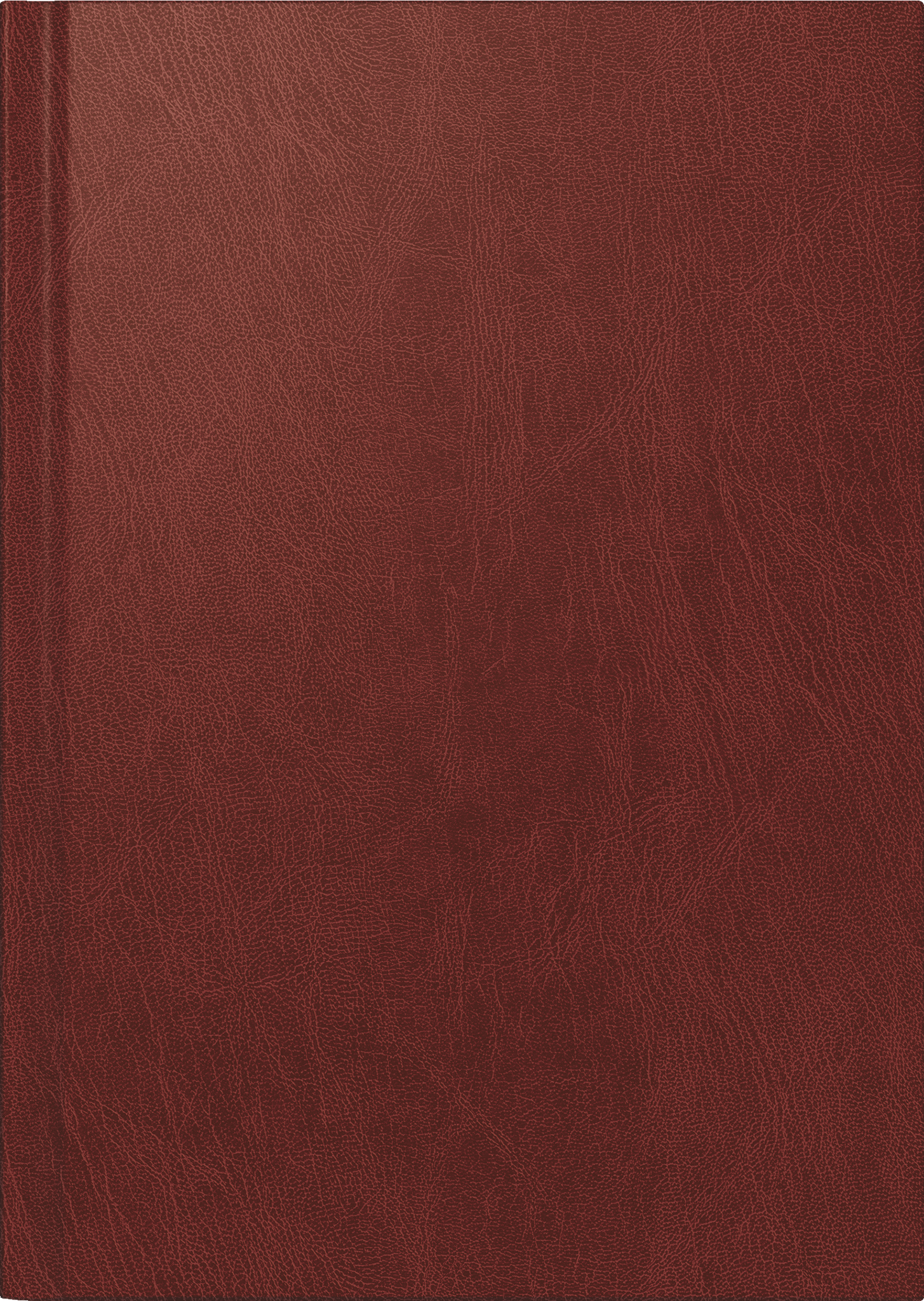 Buchkalender A5 21813 Chefplaner weinrot Kunststoff
