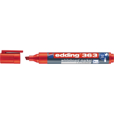 Boardmarker Edding 363 rot 1-5mm, Keilspitze