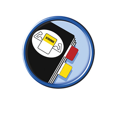 Haftstreifen Post-It Index 686-F1EU Strong