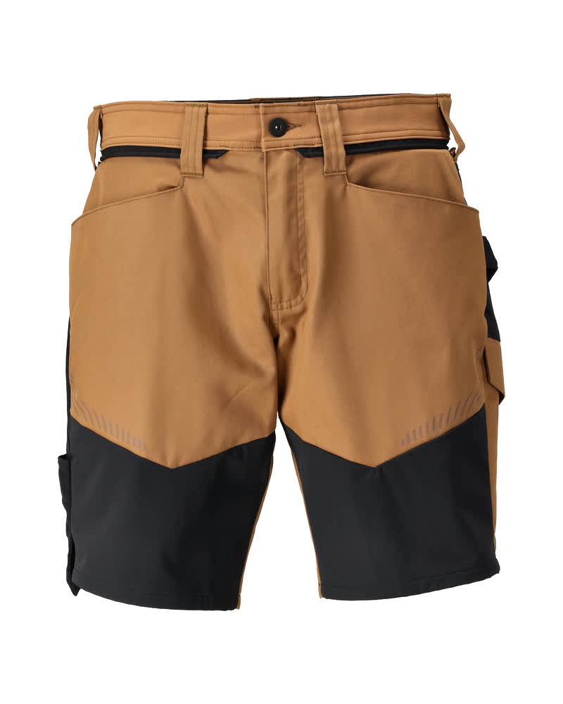 Mascot Arbeitsshorts nussbraun/sw 46 geringes Gewicht - Stretch Zones