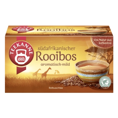 Tee Teekanne Rotbusch 20x1,75g Kanne