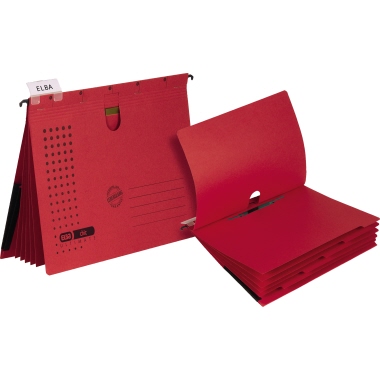 Kredit-Personalhefter Elba 100333013 rot 