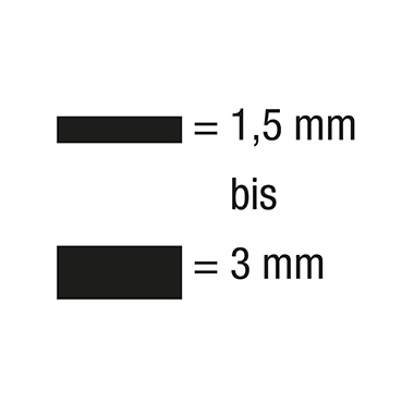 Permanentmarker Edding 3000 schwarz 1,5-3mm, Rundspitze