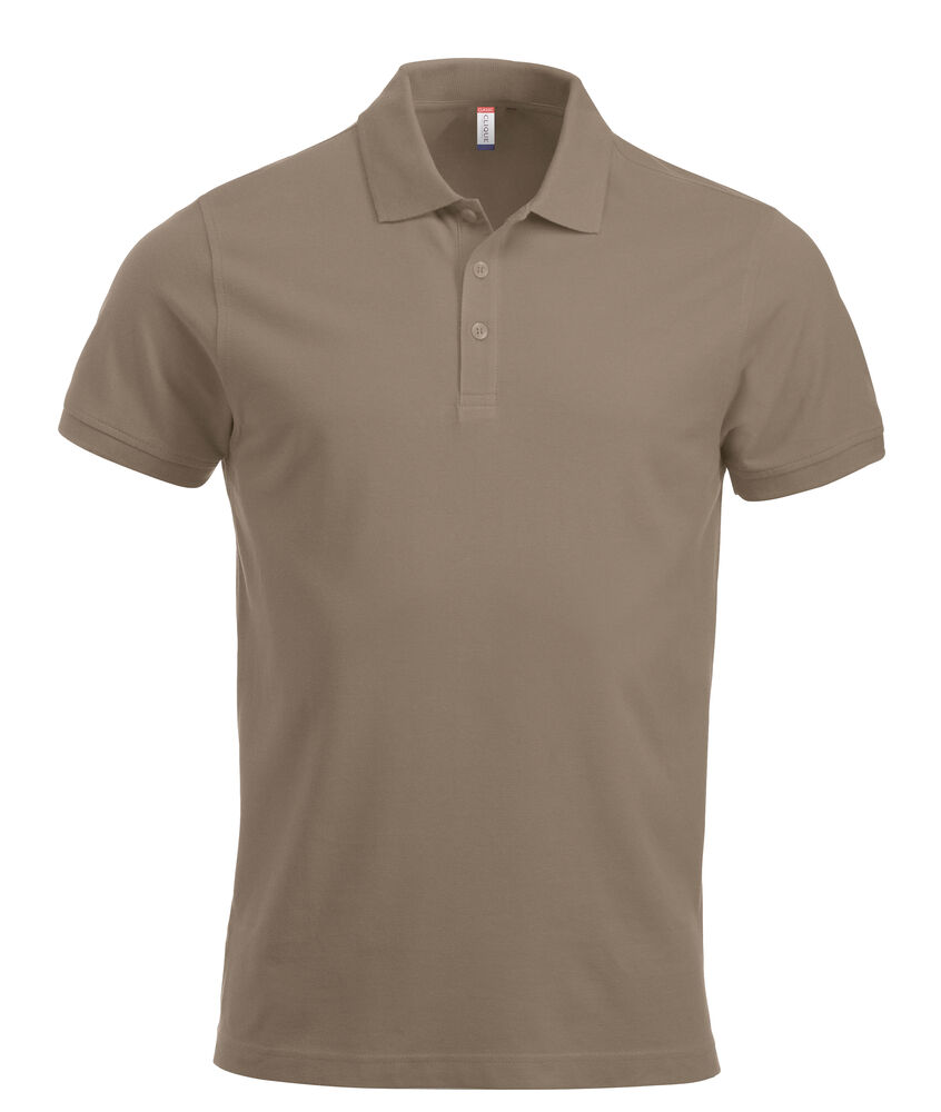 Polo Clique Lincoln S/S caffee latte XS 