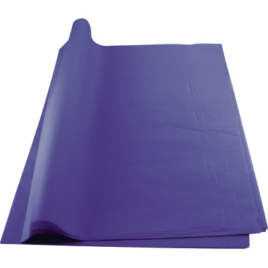 Seidenpapier 50x70cm 19g mittelblau 1065-54