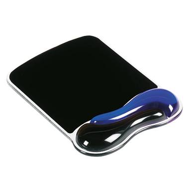 Handgelenkauflage Kensington 62401 blau/schwarz Mousepad Gel-Auflage