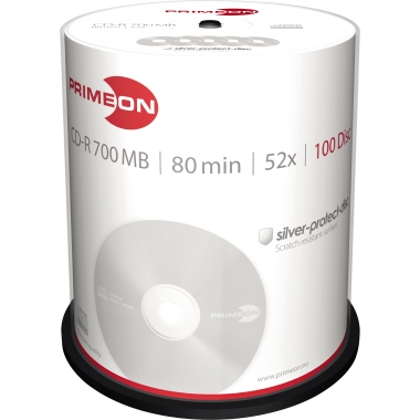 CD-R Primeon 700MB 80Min. 100er Spindel 