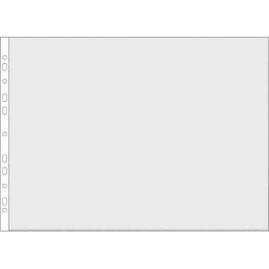 Prospekthülle Veloflex 4334000 A3q 80my PP-Folie, quer, glasklar, Dokumentenecht