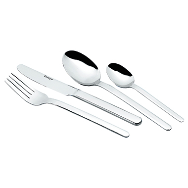 Besteckgarnitur Bettina Edelstahl 24 St. silber