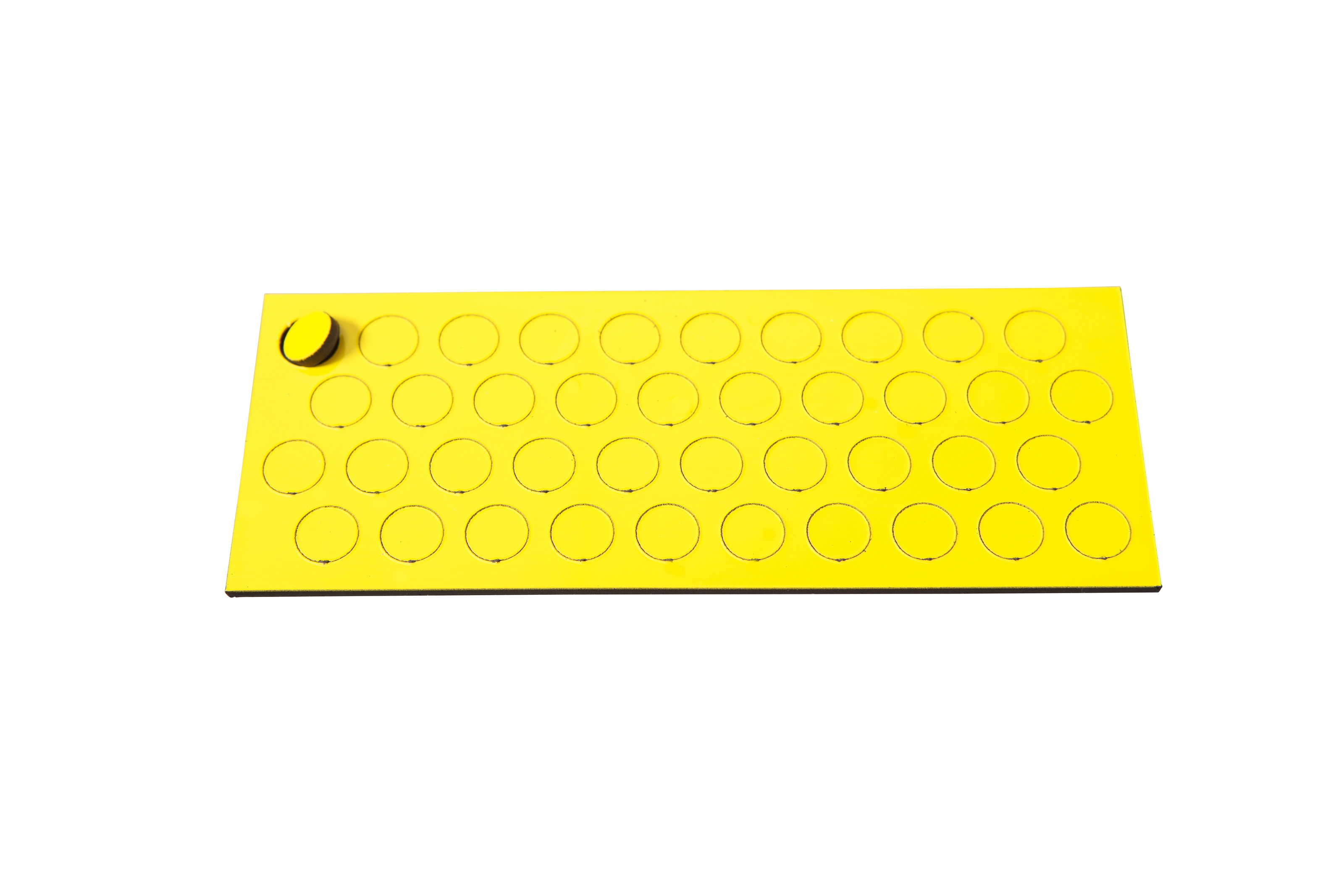 Magnetsymbole Ultradex 8401 Kreis zitron E, 9mm