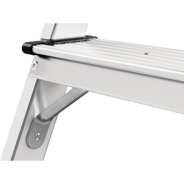 Klapptritt Hailo D60 2x2 Stufen Aluminium/Kunst., StandardLine, 4442-701