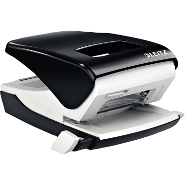 Locher Leitz 5138 schwarz 4mm, 40 Blatt