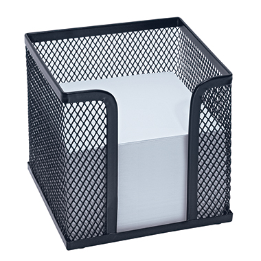 Zettelbox Wedo 65701 Drahtmetall schwarz 