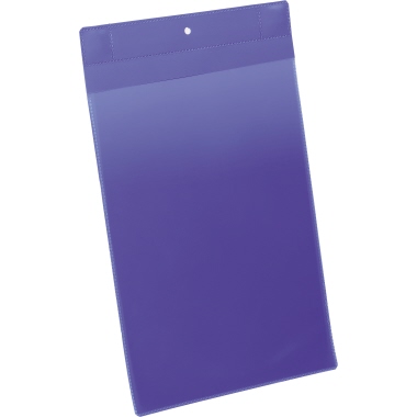 Neodym Magnettasche DURABLE 1747 A4 dunkelblau 10 Stück