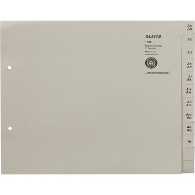 Registerserie Leitz 1350 A4 50tlg. Papier