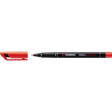 OHP-Marker STABILO® 842 F rot permanent, 0,7mm