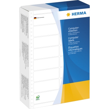 Etikett Herma 8226 88,9x48,4mm weiß Computer, 2bahnig