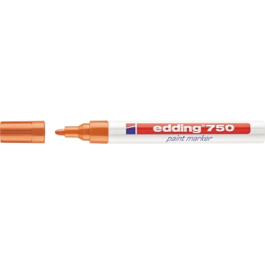 Lackmarker edding 750 2-4mm orange 