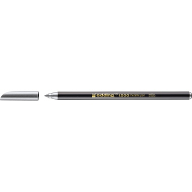 Faserschreiber Edding 1200 silber metal. Metallic 0,5-1mm
