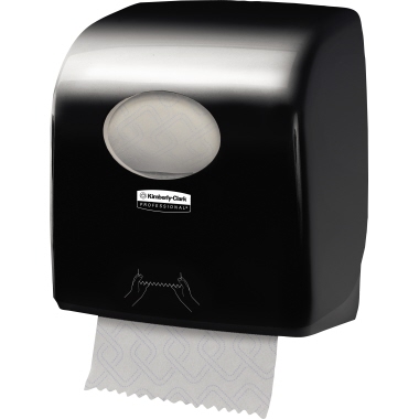 Handtuchspender Aquarius 7956 schwarz Slimroll