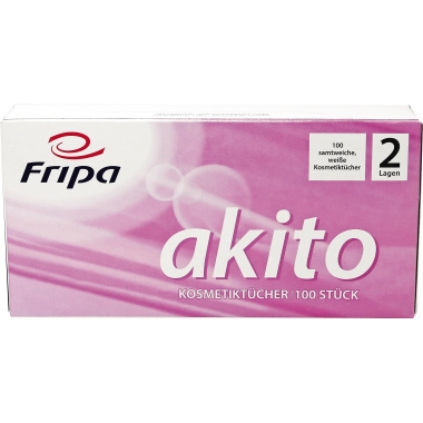 Kosmetiktücher Akito 2-lagig 100 Blatt 