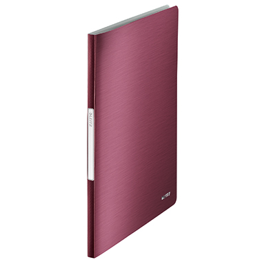 Sichtbuch Leitz 3958 Style A4 PP rot Bordeaux, 20 Hüllen