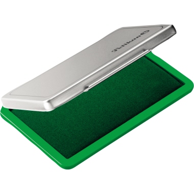 Stempelkissen Pelikan Gr.2 Metall grün 7X11cm