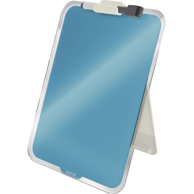 Desktop-Notizboard Leitz Cosy A4 blau Glas