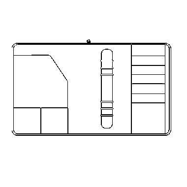 Mobilversion Chronoplan 50173 A5 Compact Vollrindleder, Schwarz