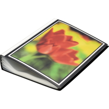 Sichtbuch Foldersys 25819 A4 100H PP sch Warz
