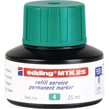 Nachfülltusche Edding MTK25 25ml grün 