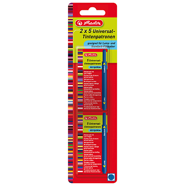 Tintenpatrone Herlitz 10412070 blau 10412088