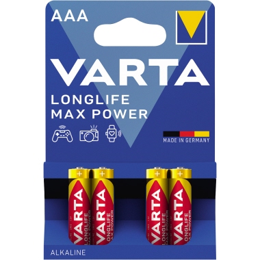 Batterie VARTA AAA LR03 1.5V 4er Alkaline