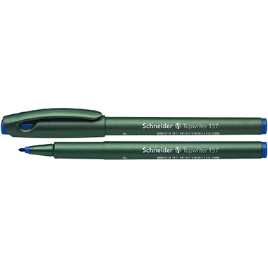 Faserschreiber Schneider 157 blau Topwriter, 0,8mm