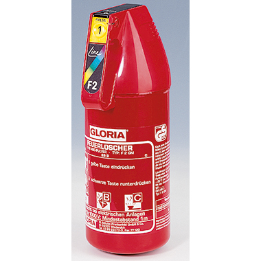 Handfeuerlöscher Gloria F2G Bkl. 13A/89B 