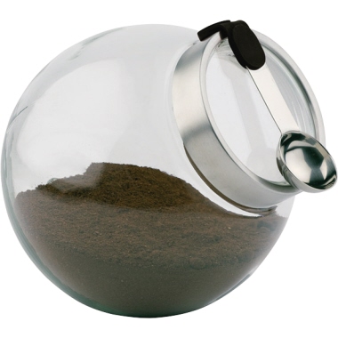 Vorratsdose APS 20x18cm 3L Glas inkl. Löffel