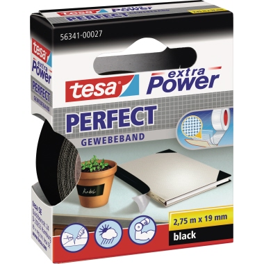 Gewebeband Tesa 56343 2,75mx38mm schwarz 