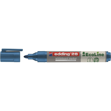 Boardmarker edding 28 EcoLine blau 1,5-3mm, Rundspitze