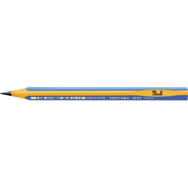 Bleistift BIC Jumbo HB blau dreikant mit Namensfeld